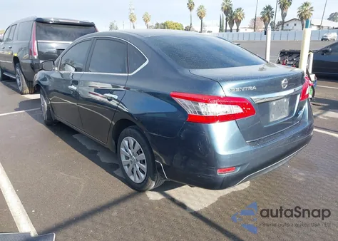 2013 Nissan Sentra Sv z USA, uszkodzony, nr VIN 3N1AB7AP7DL634579